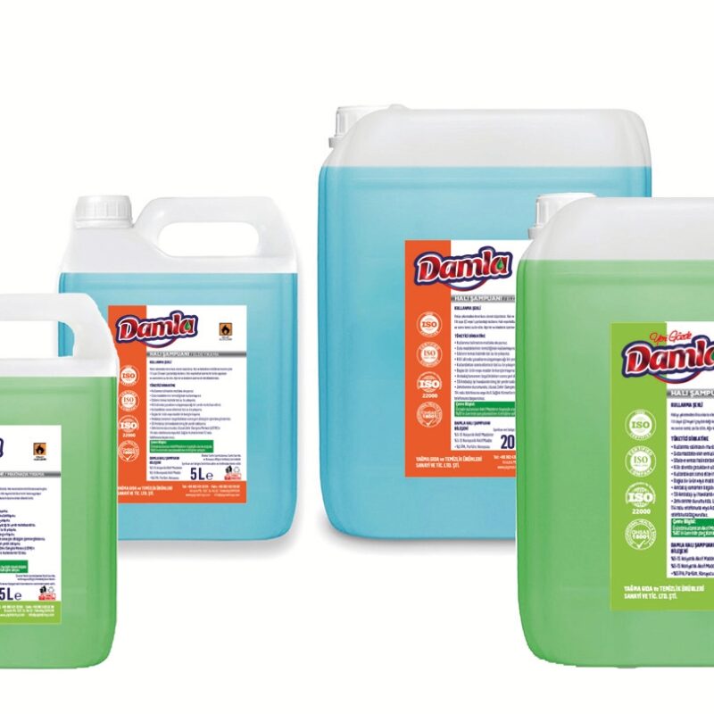 Damla Halı Şampuanı Elde - Makinada